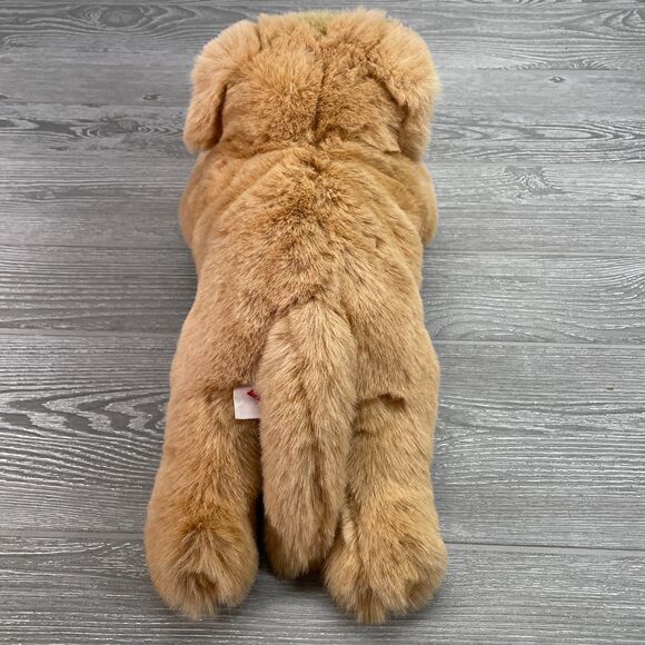 Vintage 1991 Dakin Dog Hand Puppet 17in Plush Golden Retriever Yellow Labrador - Picture 8 of 12